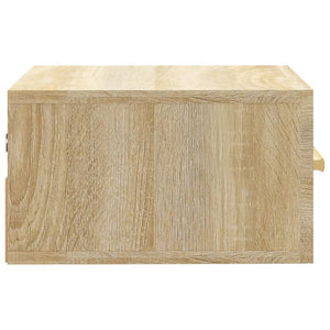 Κομοδίνα Επιτοίχια Sonoma Δρυς 35 x 35 x 20 εκ.