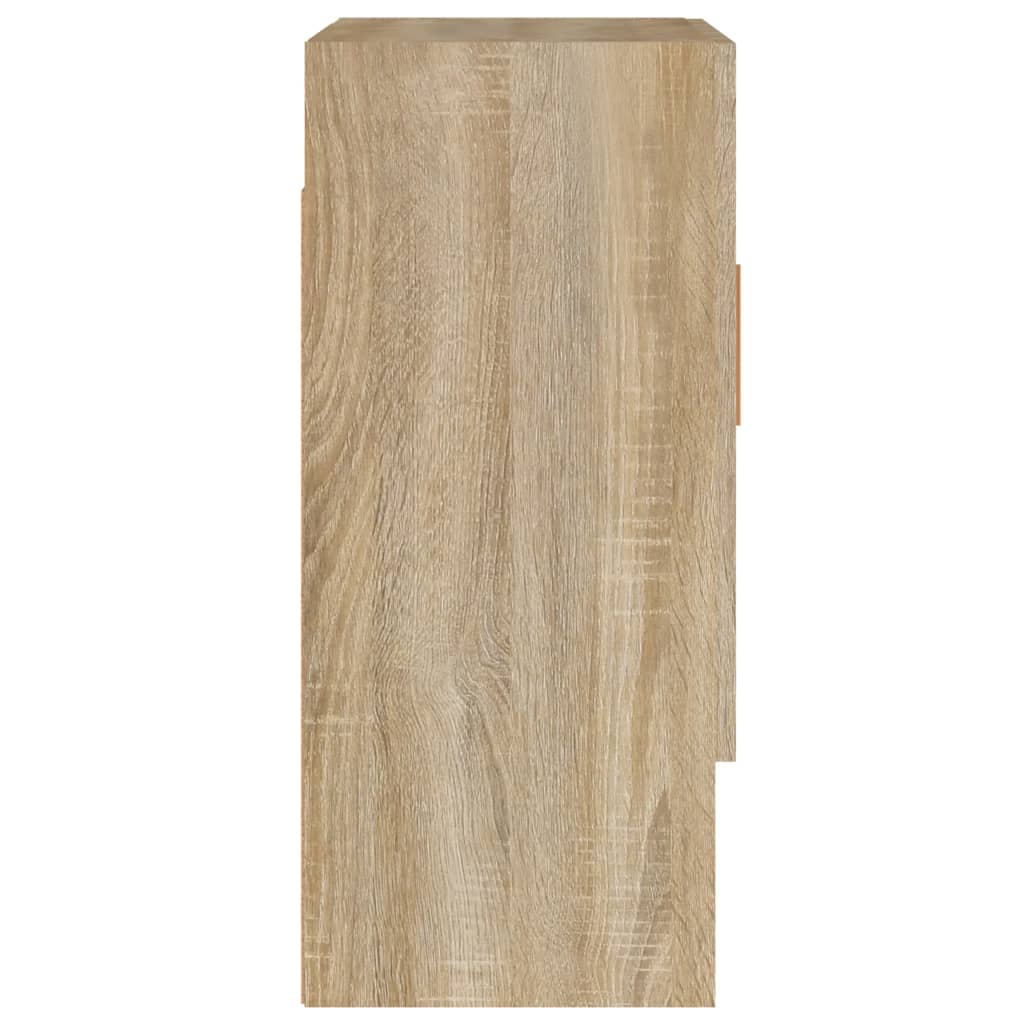 Ντουλάπι Τοίχου Sonoma Δρυς 60x31x70 εκ. Επεξεργασμένο Ξύλο