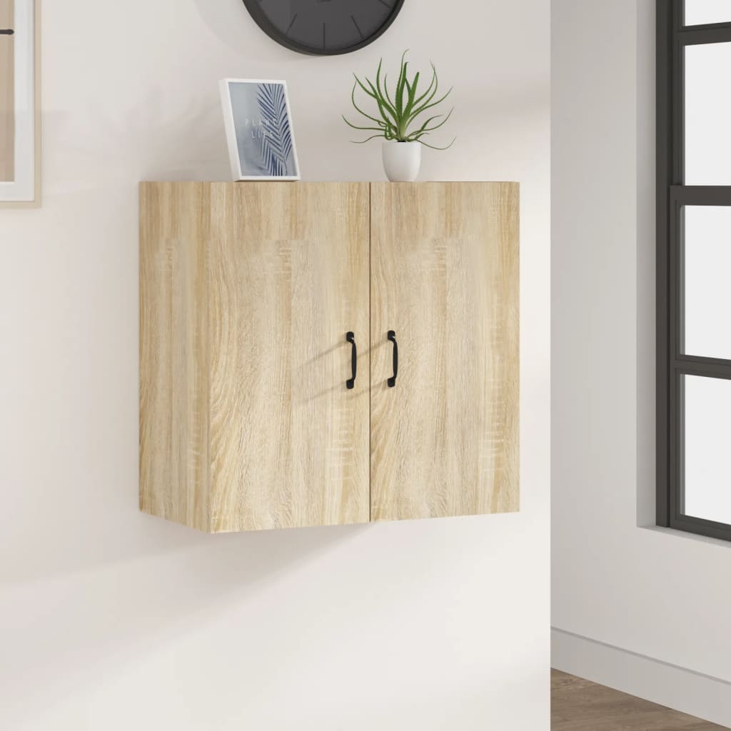 Ντουλάπι Τοίχου Sonoma Δρυς 60x31x60 εκ. Επεξεργασμένο Ξύλο - Pakobazaar