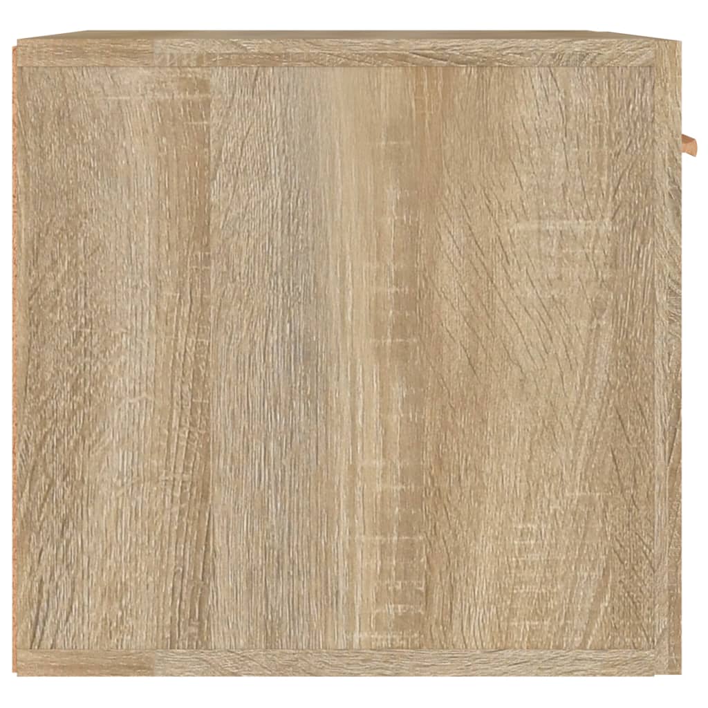 Ντουλάπι Τοίχου Sonoma Δρυς 60x36,5x35 εκ. Επεξεργασμένο Ξύλο - Pakobazaar