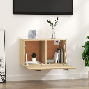 Ντουλάπι Τοίχου Sonoma Δρυς 60x36,5x35 εκ. Επεξεργασμένο Ξύλο - Pakobazaar
