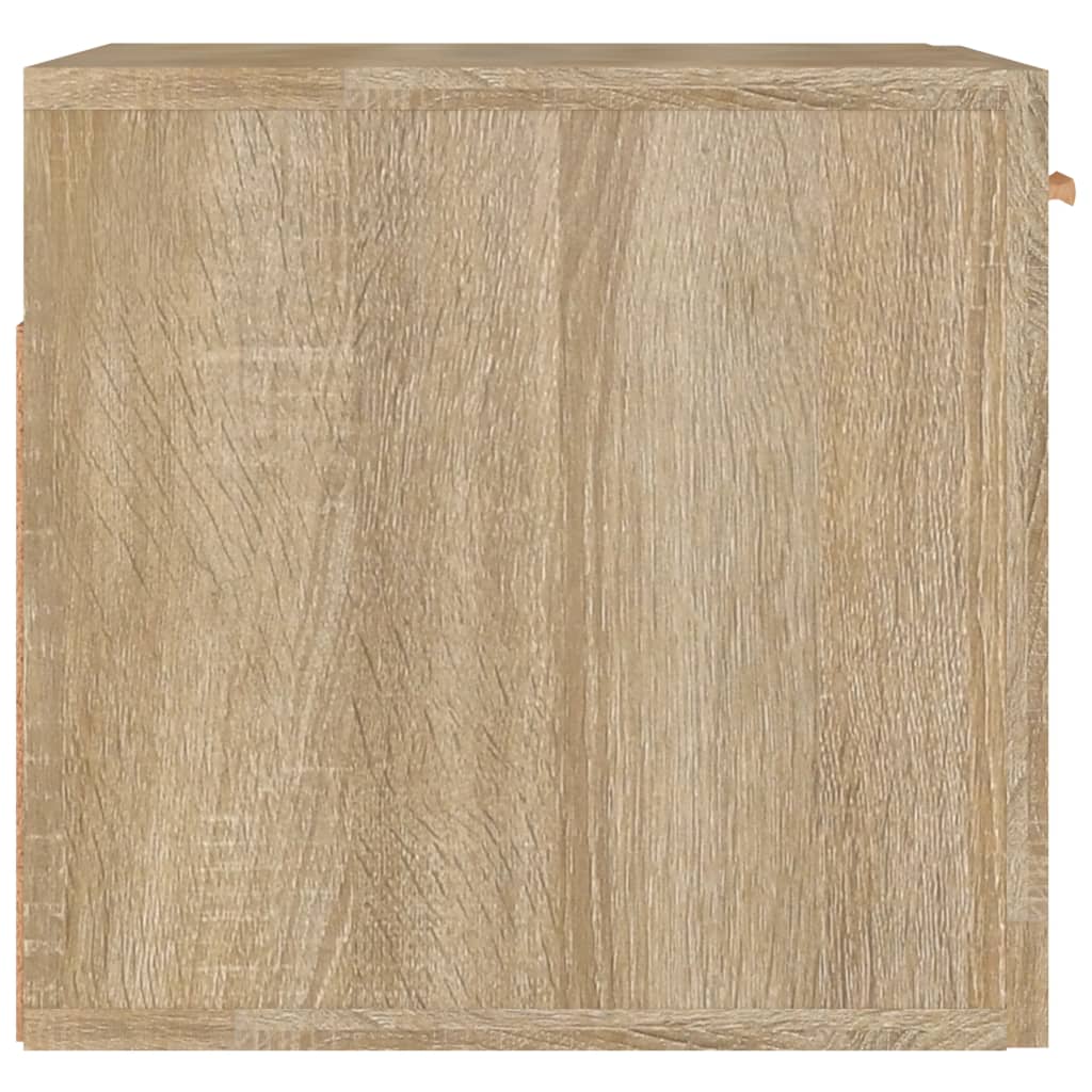 Ντουλάπι Τοίχου Sonoma Δρυς 80x35x36,5 εκ. Επεξεργασμένο Ξύλο - Pakobazaar