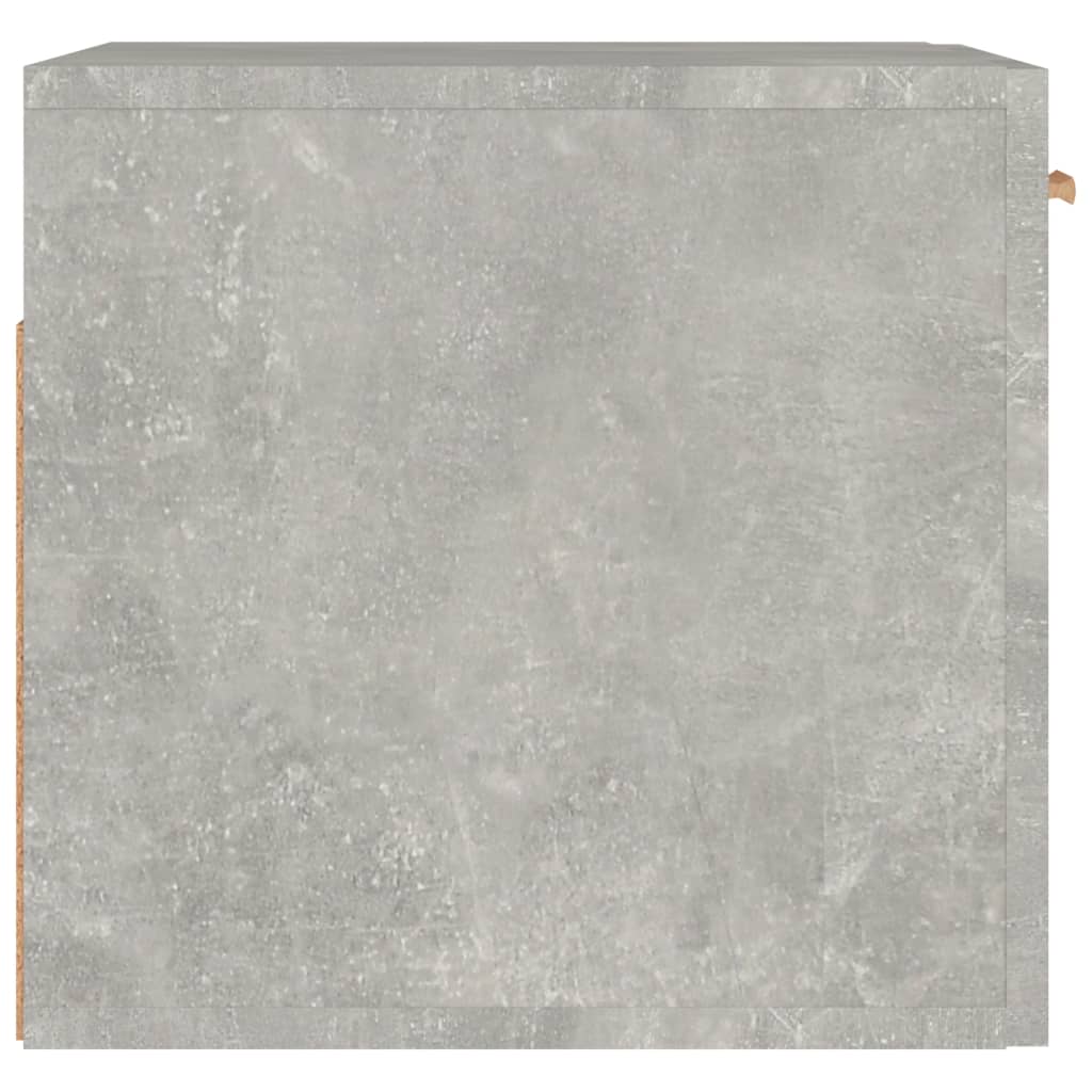 Ντουλάπι Τοίχου Γκρι Σκυρ. 80x35x36,5 εκ. Επεξεργασμένο Ξύλο