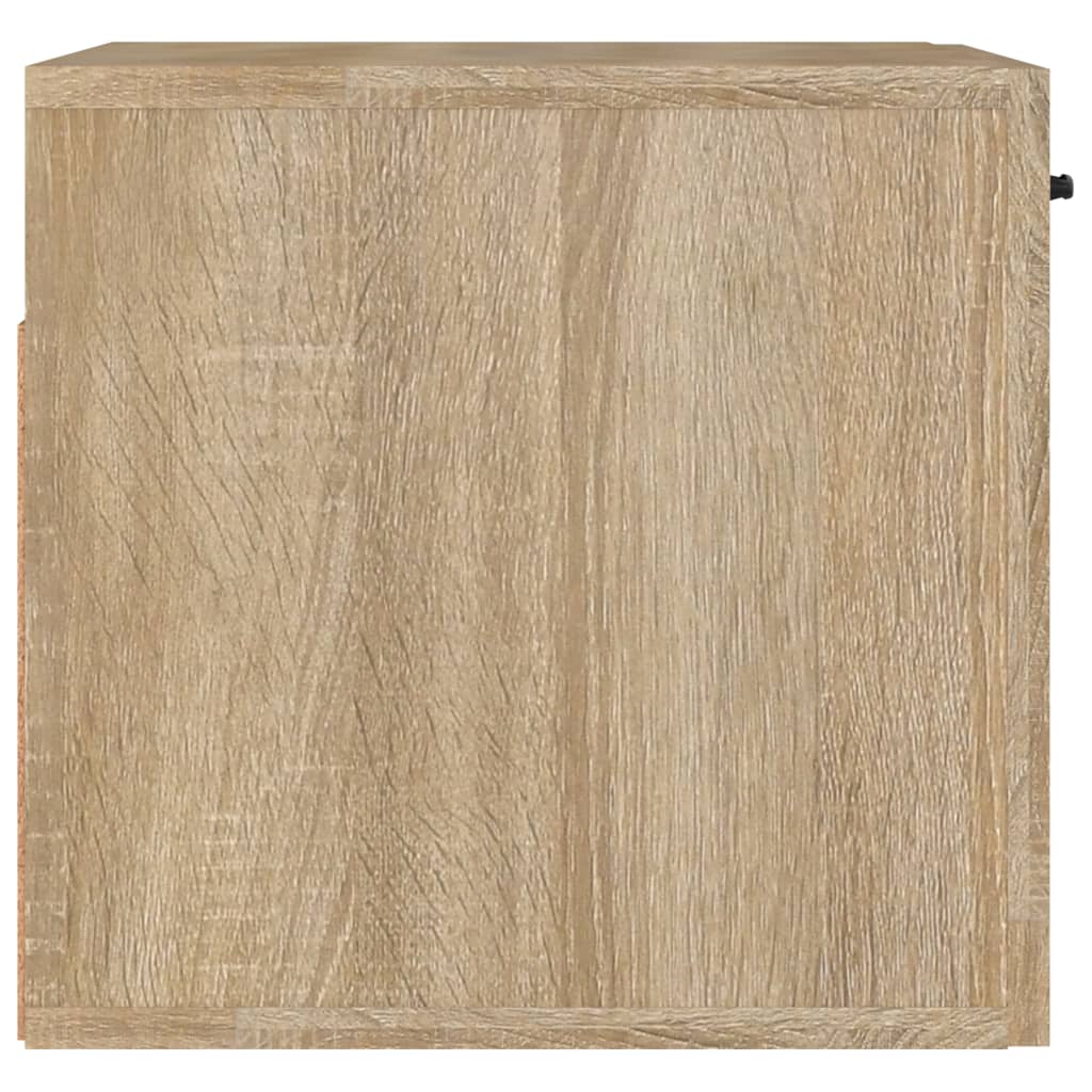 Ντουλάπι Τοίχου Sonoma Δρυς 80x35x36,5 εκ. Επεξεργασμένο Ξύλο - Pakobazaar