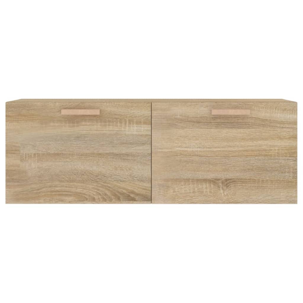 Ντουλάπι Τοίχου Sonoma Δρυς 100x36,5x35 εκ. Επεξεργασμένο Ξύλο - Pakobazaar