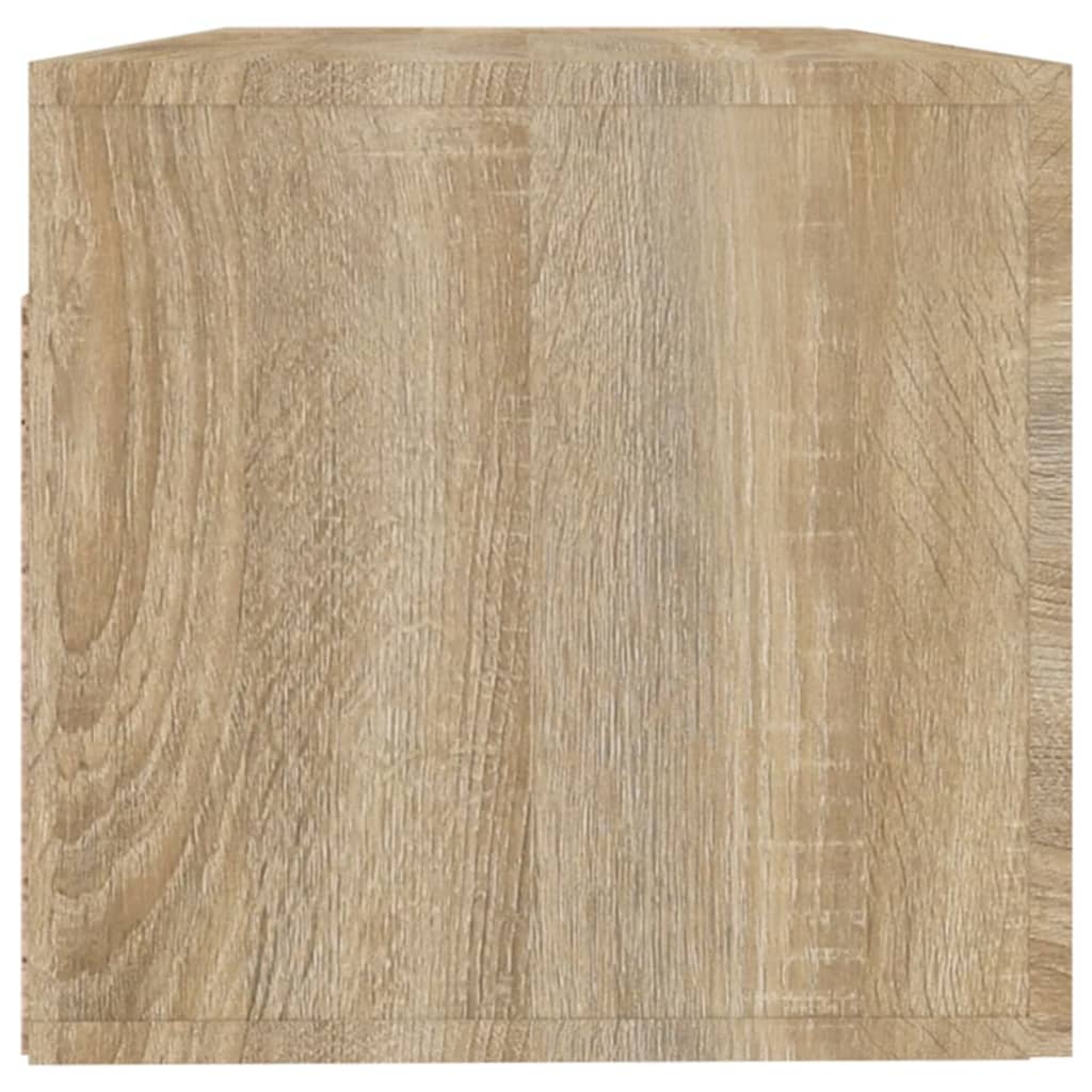 Ντουλάπι Τοίχου Sonoma Δρυς 100x36,5x35 εκ. Επεξεργασμένο Ξύλο - Pakobazaar