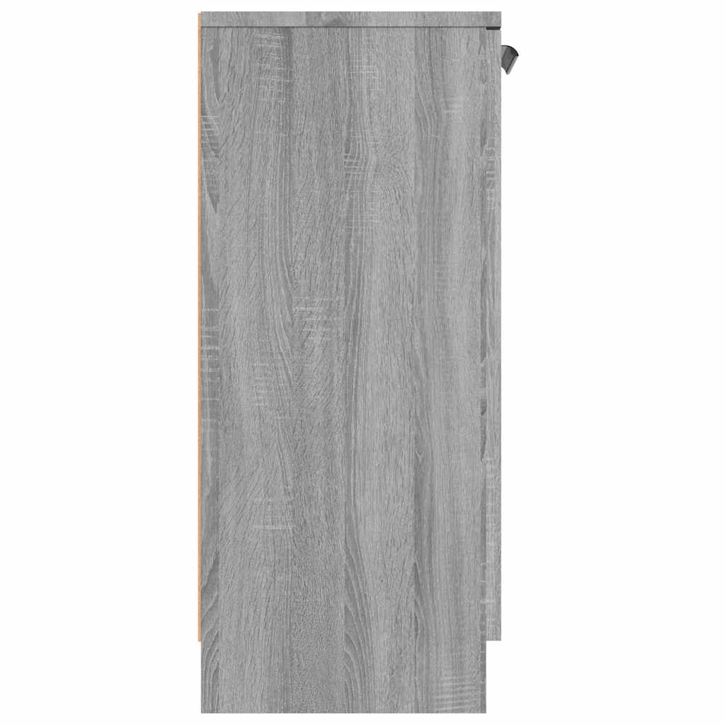 Μπουφές Γκρι Sonoma 60x30x70 εκ. από Τεχνητό Ξύλο - Pakobazaar