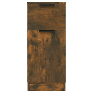 Ντουλάπια 2 τεμ. Καπνιστή δρυς 30x30x70 εκ. Επεξεργασμένο Ξύλο
