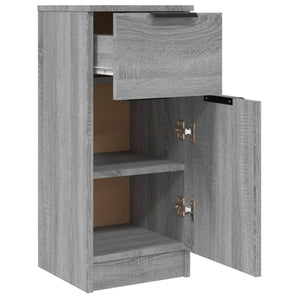 Ντουλάπι Γκρι Sonoma 30x30x70 εκ. από Επεξεργασμένο Ξύλο