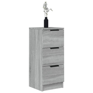 Ντουλάπι Γκρι Sonoma 30x30x70 εκ. από Επεξεργασμένο Ξύλο