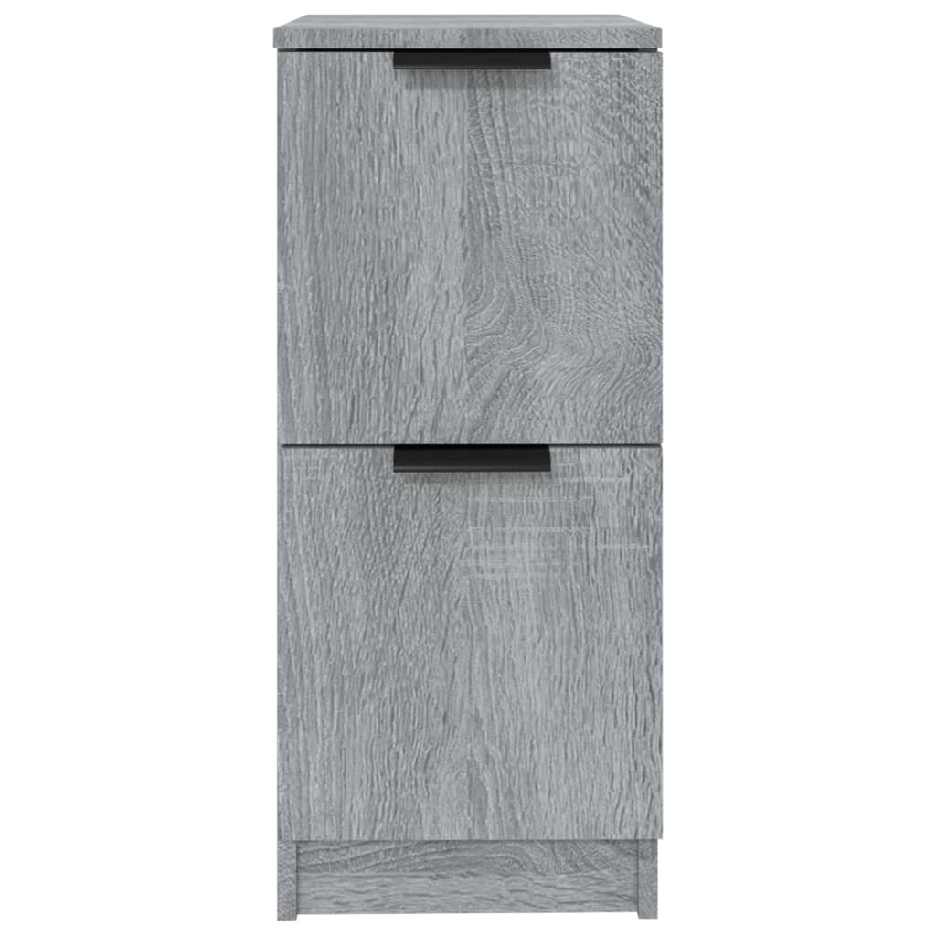 Ντουλάπια 2 τεμ. Γκρι Sonoma 30x30x70 εκ. Επεξεργασμένο Ξύλο - Pakobazaar