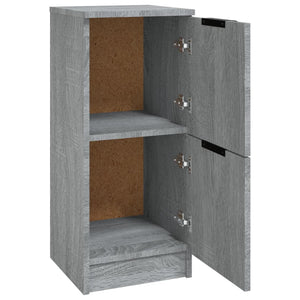 Ντουλάπια 2 τεμ. Γκρι Sonoma 30x30x70 εκ. Επεξεργασμένο Ξύλο - Pakobazaar