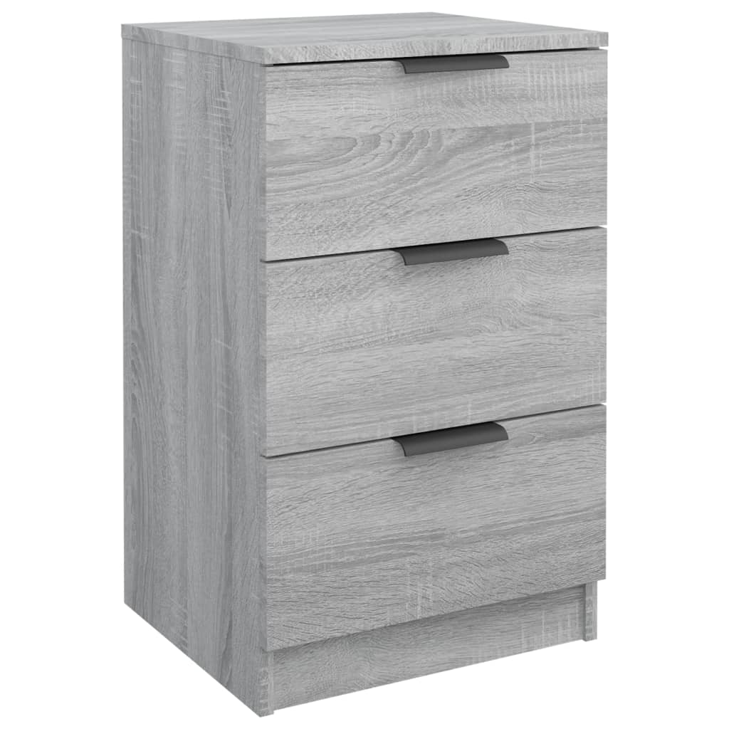 Κομοδίνο Γκρι Sonoma 40x36x65 εκ. - Pakobazaar
