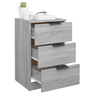 Κομοδίνο Γκρι Sonoma 40x36x65 εκ. - Pakobazaar