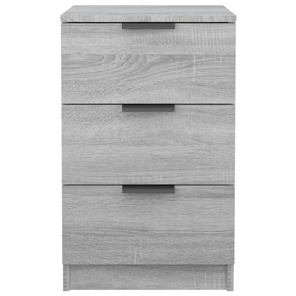 Κομοδίνο Γκρι Sonoma 40x36x65 εκ. - Pakobazaar