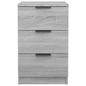 Κομοδίνο Γκρι Sonoma 40x36x65 εκ. - Pakobazaar