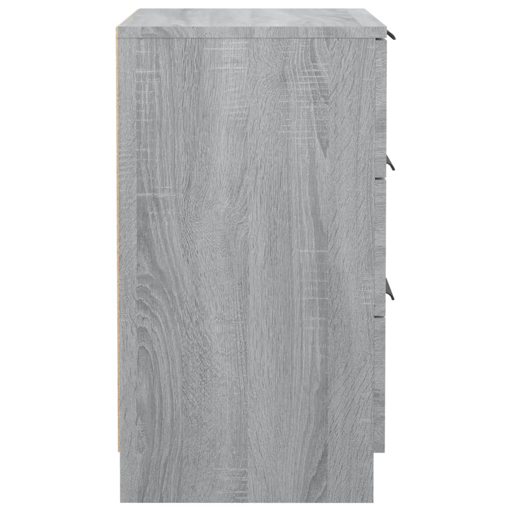Κομοδίνο Γκρι Sonoma 40x36x65 εκ. - Pakobazaar