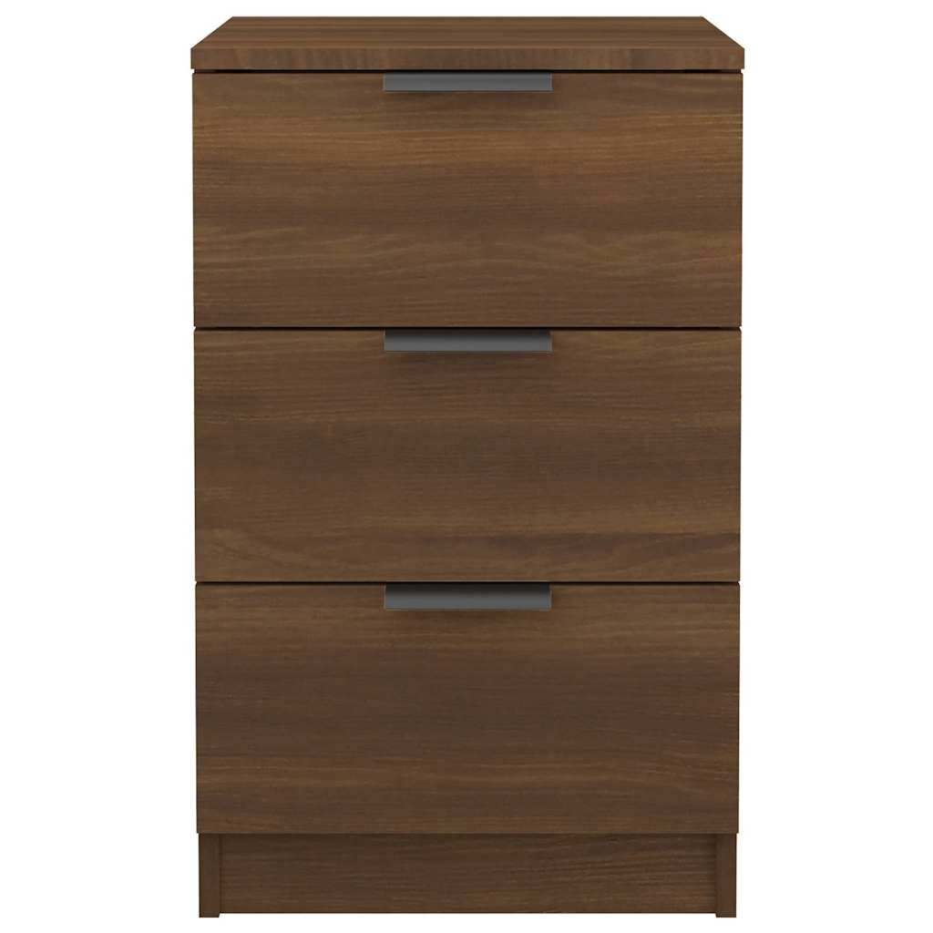 Κομοδίνο Καφέ Δρυς 40x36x65 εκ. - Pakobazaar