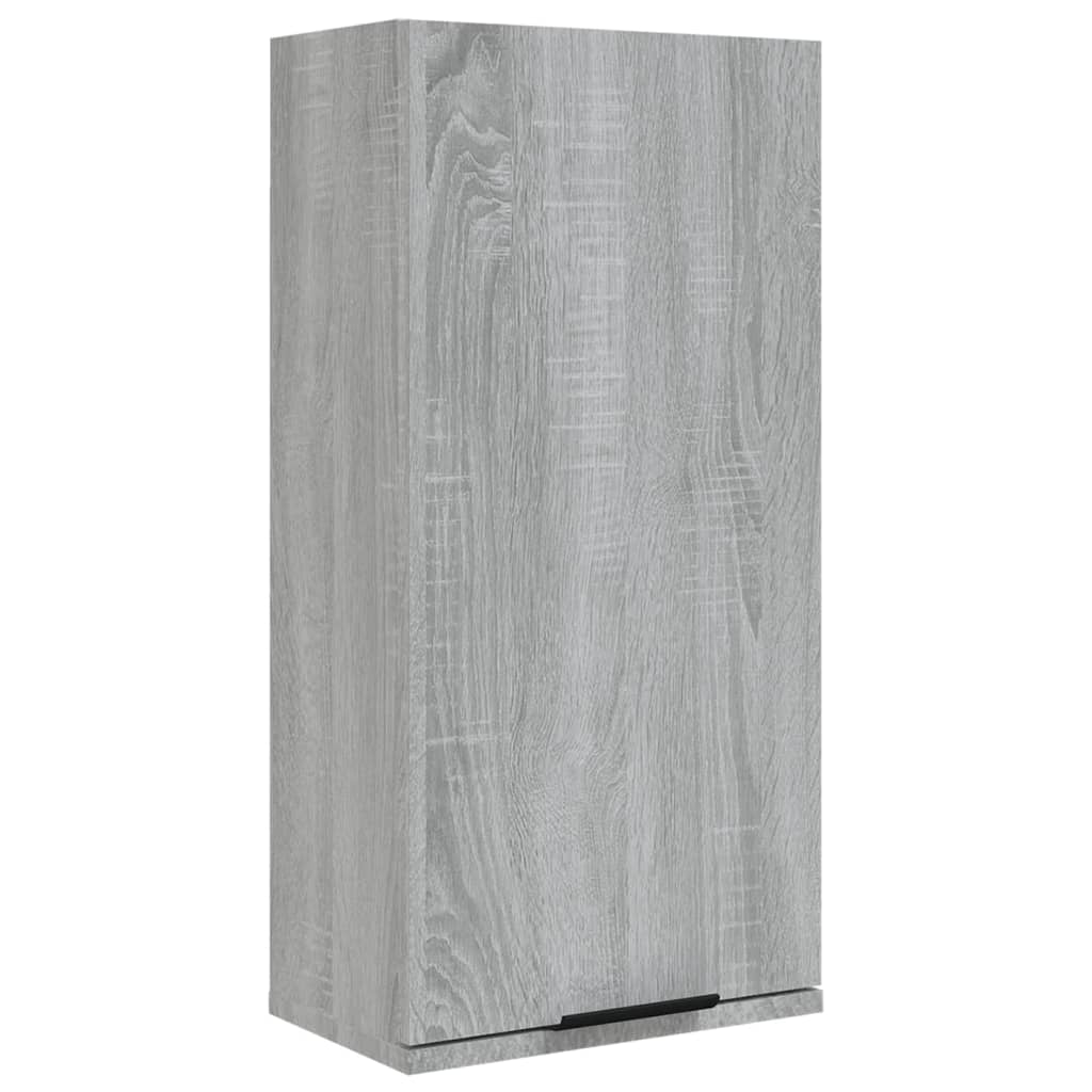Ντουλάπι Μπάνιου Επιτοίχιο Γκρι sonoma 32 x 20 x 67 εκ. - Pakobazaar
