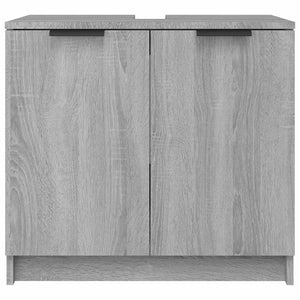 Ντουλάπι Μπάνιου Γκρι sonoma 64,5x33,5x59 εκ Επεξεργασμένο Ξύλο