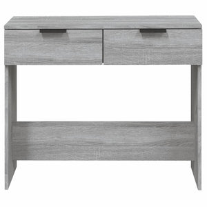 Τραπέζι Κονσόλα Γκρι Sonoma 90x36x75 εκ. Επεξεργασμένο Ξύλο