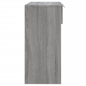 Τραπέζι Κονσόλα Γκρι Sonoma 90x36x75 εκ. Επεξεργασμένο Ξύλο