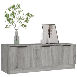 Έπιπλο Τηλεόρασης Γκρι Sonoma 102x35x36,5εκ. Επεξεργασμένο Ξύλο