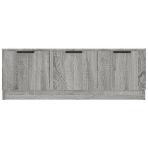 Έπιπλο Τηλεόρασης Γκρι Sonoma 102x35x36,5εκ. Επεξεργασμένο Ξύλο