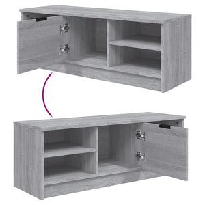 Έπιπλο Τηλεόρασης ΓκριSonoma102x35,5x36,5εκ. Επεξεργασμένο Ξύλο