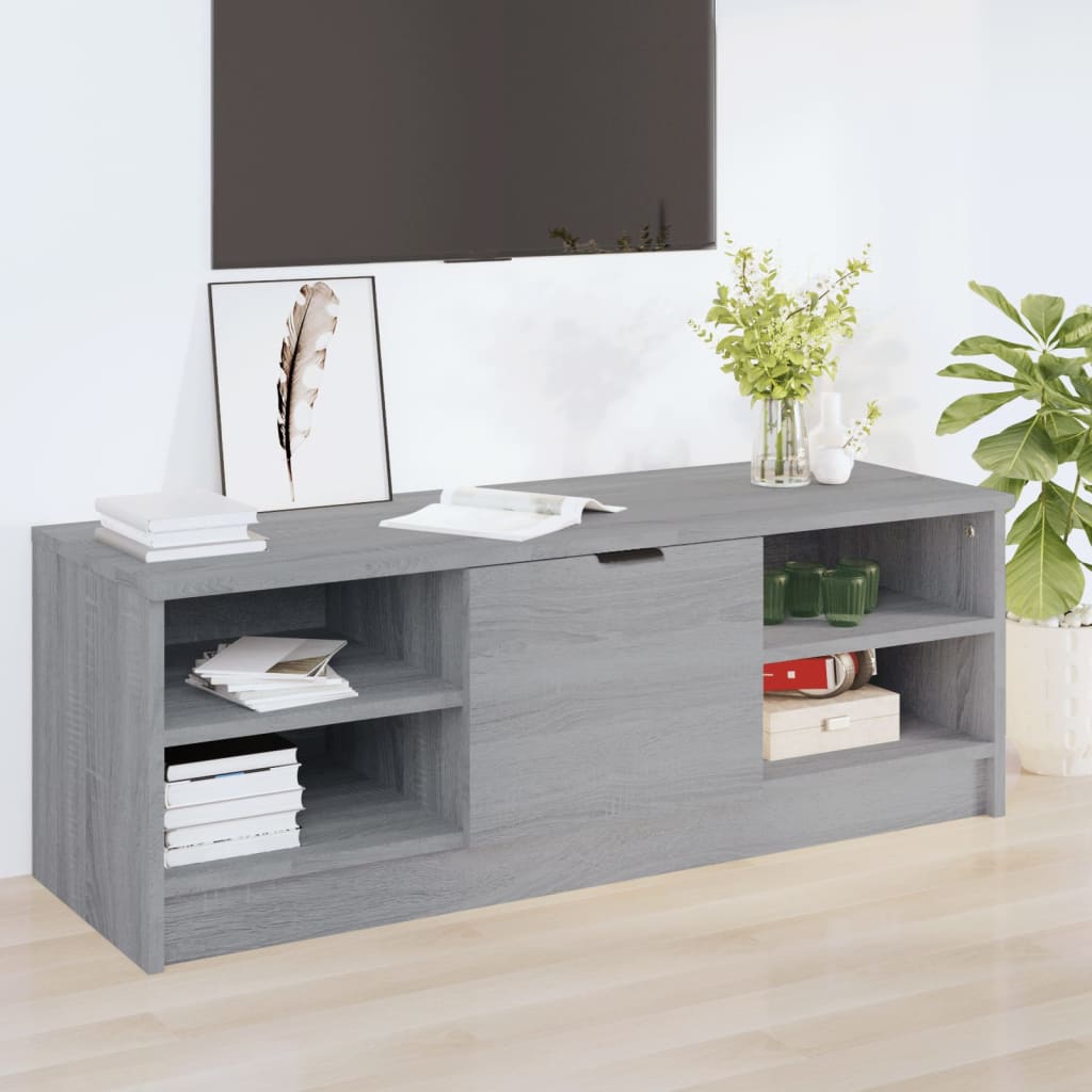 Έπιπλο Τηλεόρασης ΓκριSonoma102x35,5x36,5εκ. Επεξεργασμένο Ξύλο