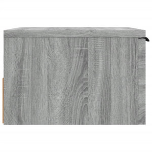 Κομοδίνα Γκρι Επιτοίχιο Sonoma 34 x 30 x 20 εκ.