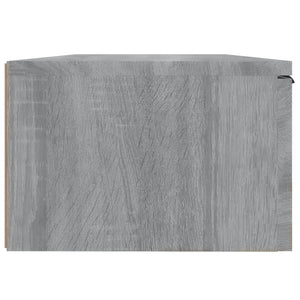 Ντουλάπι Τοίχου Γκρι Sonoma 68 x 30 x 20 εκ. Επεξεργασμένο Ξύλο