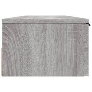 Ντουλάπι Τοίχου Γκρι Sonoma102x30x20εκ. Επεξεργασμένο Ξύλο