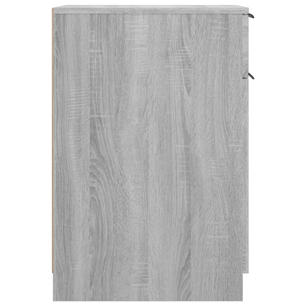 Ντουλάπι Γραφείου Γκρι sonoma 33,5x50x75 εκ. Επεξεργ. Ξύλο - Pakobazaar