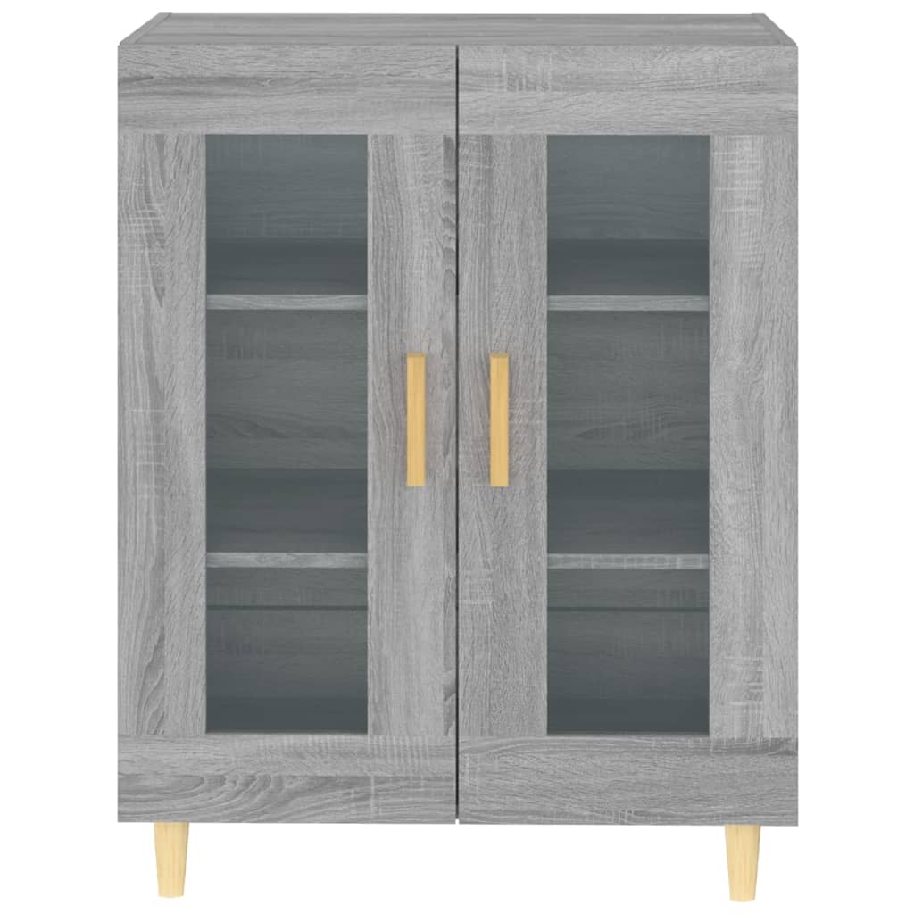 Ντουλάπι Γκρι Sonoma 69,5 x 34 x 90 εκ. από Επεξεργασμένο Ξύλο