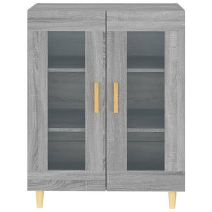 Ντουλάπι Γκρι Sonoma 69,5 x 34 x 90 εκ. από Επεξεργασμένο Ξύλο