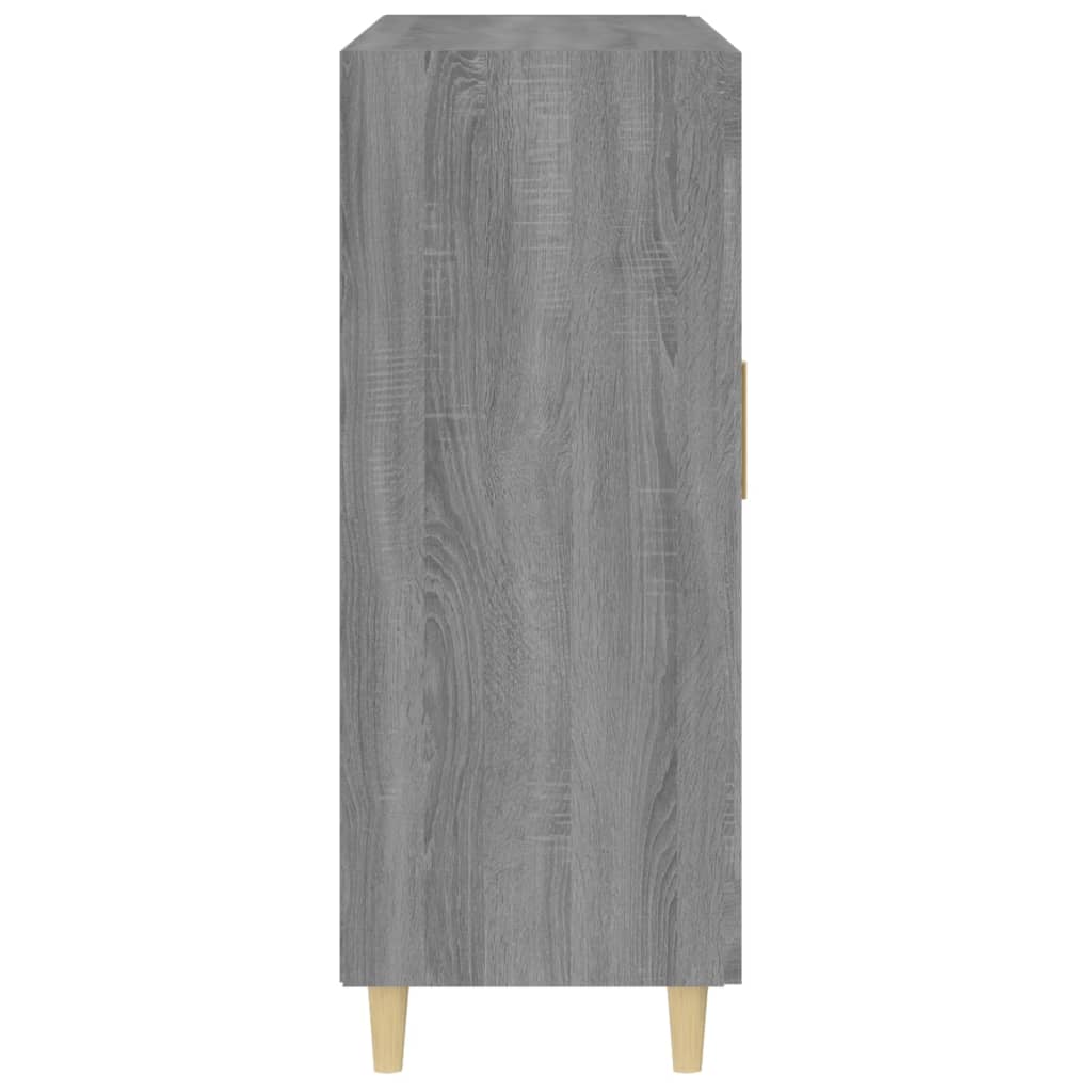 Ντουλάπι Γκρι Sonoma 69,5 x 34 x 90 εκ. από Επεξεργασμένο Ξύλο