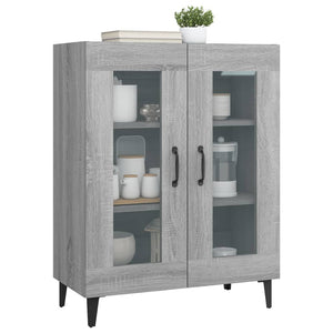 Ντουλάπι Γκρι Sonoma 69,5 x 34 x 90 εκ. από Επεξεργασμένο Ξύλο