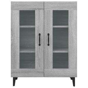 Ντουλάπι Γκρι Sonoma 69,5 x 34 x 90 εκ. από Επεξεργασμένο Ξύλο