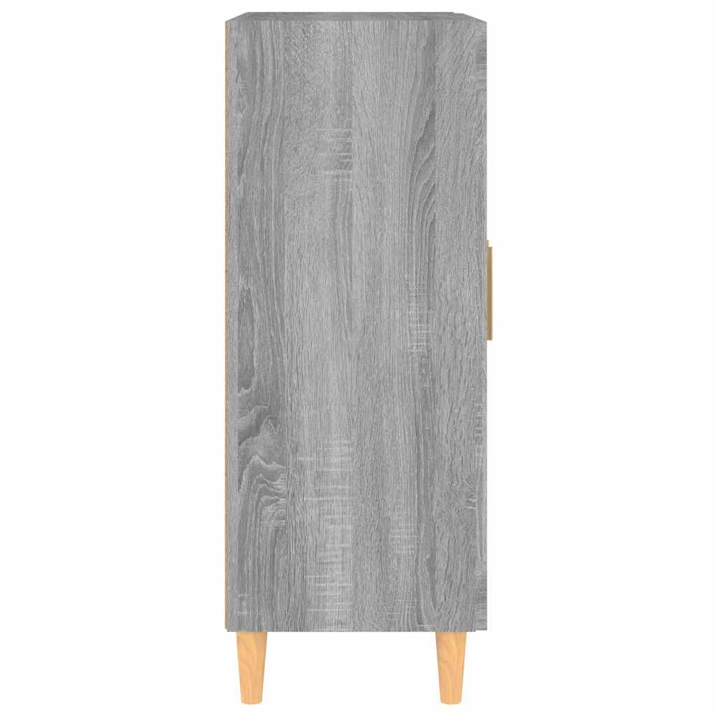 Ντουλάπι Γκρι Sonoma 69,5 x 34 x 90 εκ. από Επεξεργασμένο Ξύλο - Pakobazaar