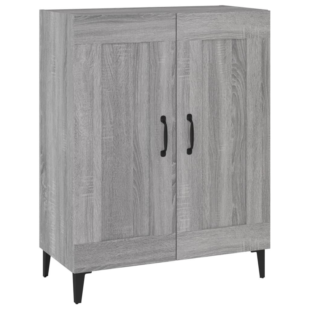 Ντουλάπι Γκρι Sonoma 69,5 x 34 x 90 εκ. από Επεξεργασμένο Ξύλο