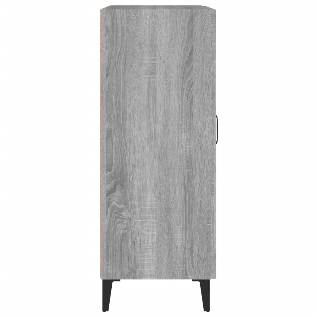 Ντουλάπι Γκρι Sonoma 69,5 x 34 x 90 εκ. από Επεξεργασμένο Ξύλο