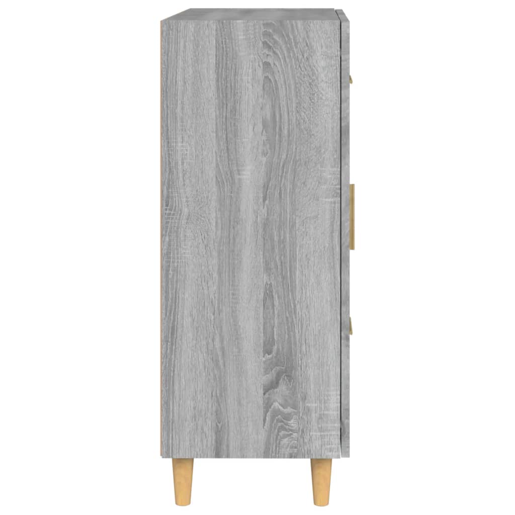 Ντουλάπι Γκρι Sonoma 69,5 x 34 x 90 εκ. από Επεξεργασμένο Ξύλο
