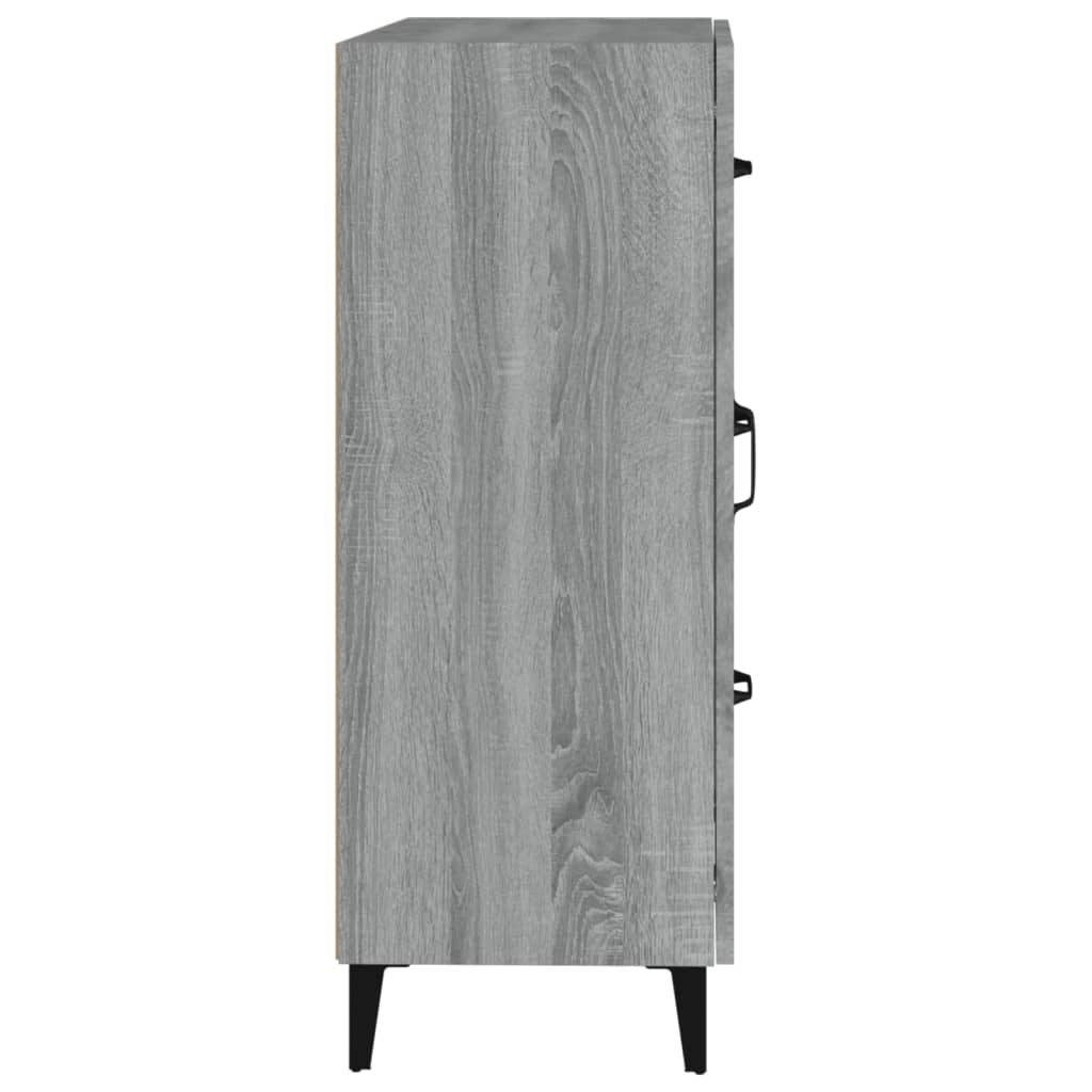 Ντουλάπι Γκρι Sonoma 69,5 x 34 x 90 εκ. από Επεξεργασμένο Ξύλο