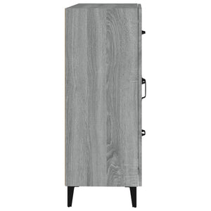 Ντουλάπι Γκρι Sonoma 69,5 x 34 x 90 εκ. από Επεξεργασμένο Ξύλο