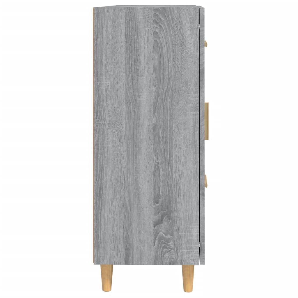 Ντουλάπι Γκρι Sonoma 69,5 x 34 x 90 εκ. από Επεξεργασμένο Ξύλο