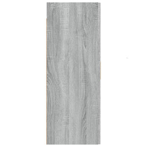 Ντουλάπι Τοίχου Κρεμαστό Γκρι sonoma 69,5x34x90 εκ.