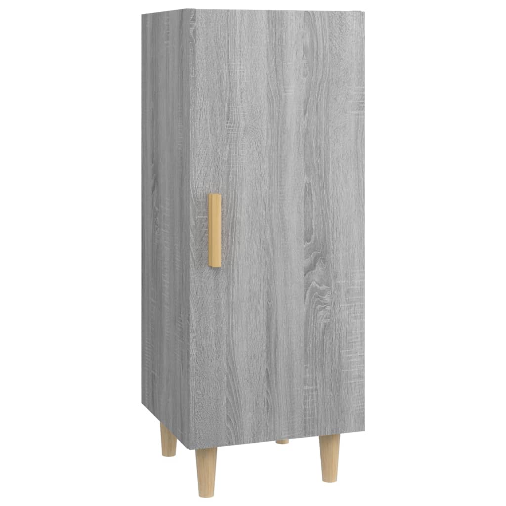 Ντουλάπι Γκρι Sonoma 34,5x34x90 εκ. από Επεξεργασμένο Ξύλο