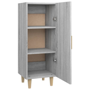 Ντουλάπι Γκρι Sonoma 34,5x34x90 εκ. από Επεξεργασμένο Ξύλο