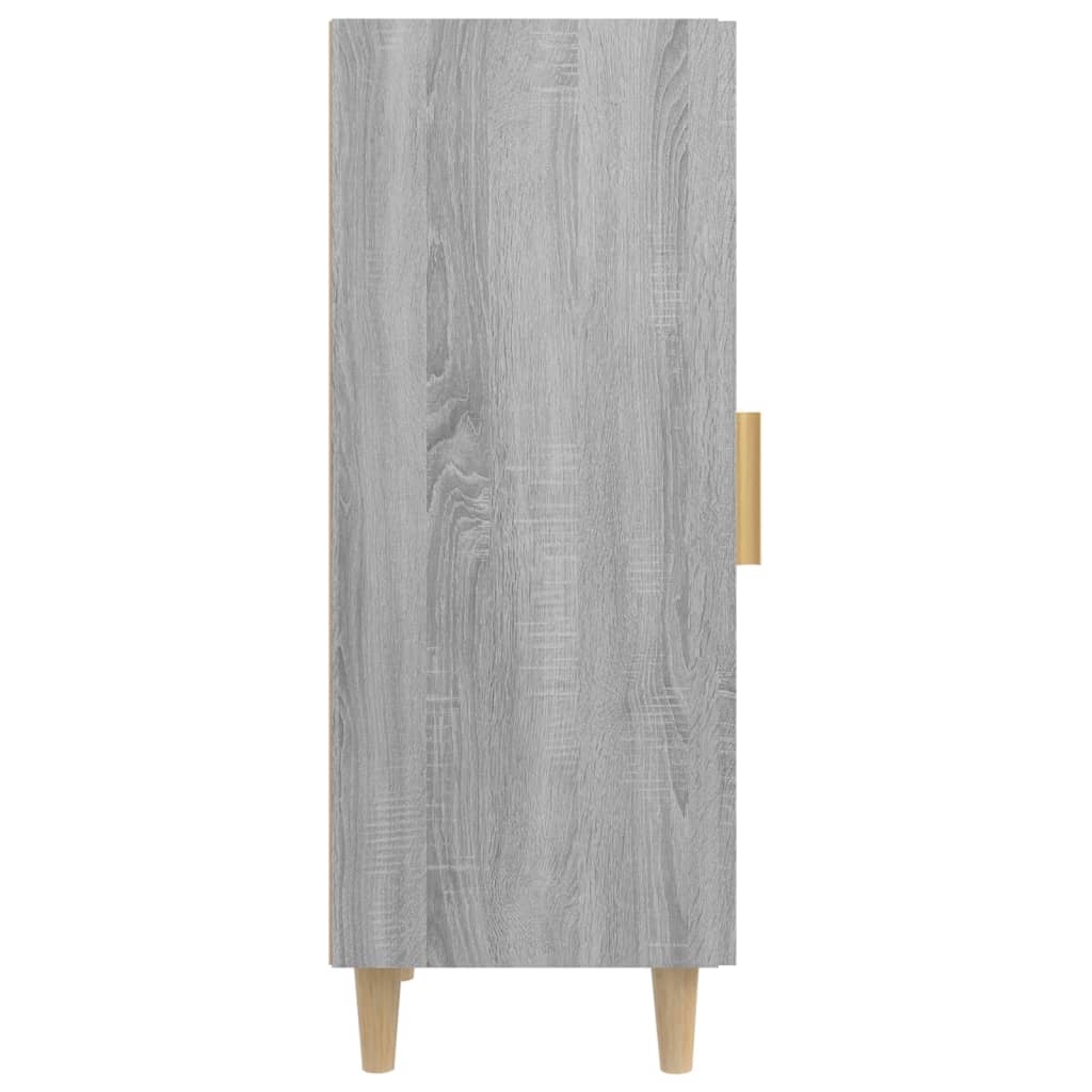 Ντουλάπι Γκρι Sonoma 34,5x34x90 εκ. από Επεξεργασμένο Ξύλο